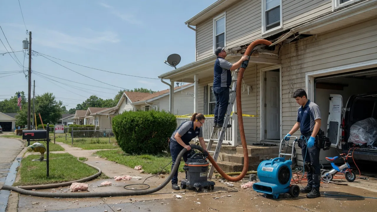 Water Damage Restoration in Brethren, MI near me